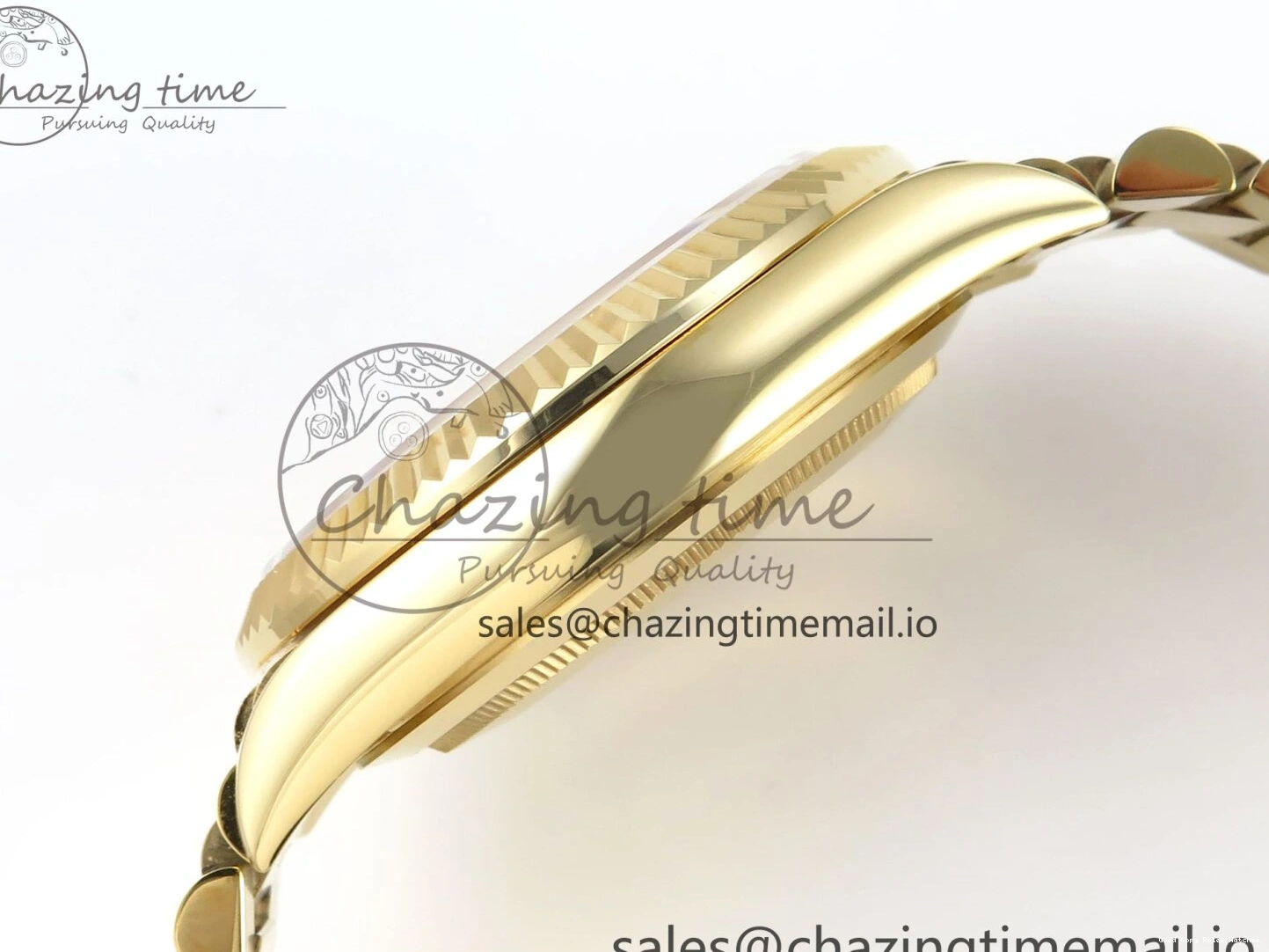 Good Copy Rolex Watches Bracelet 842 on Dial Best Date (Gain Contemporary Edition Weight) Day VR3255 Black YG 1:1 Crystal 228238 KF 40 President 0113